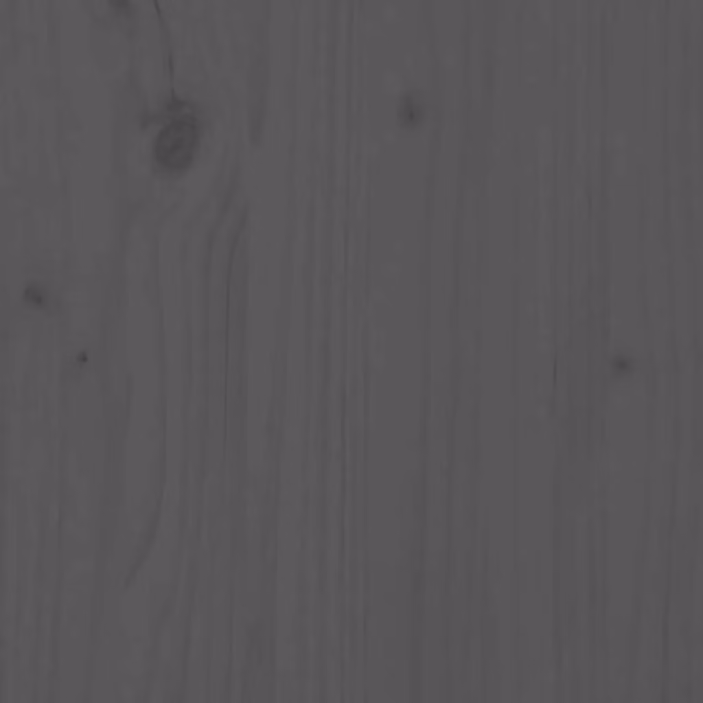 Berkfield Home Grey Rustic Solid Pine Wood Bed Headboard W/D/H: 96 x 4 x 100 cm – 3