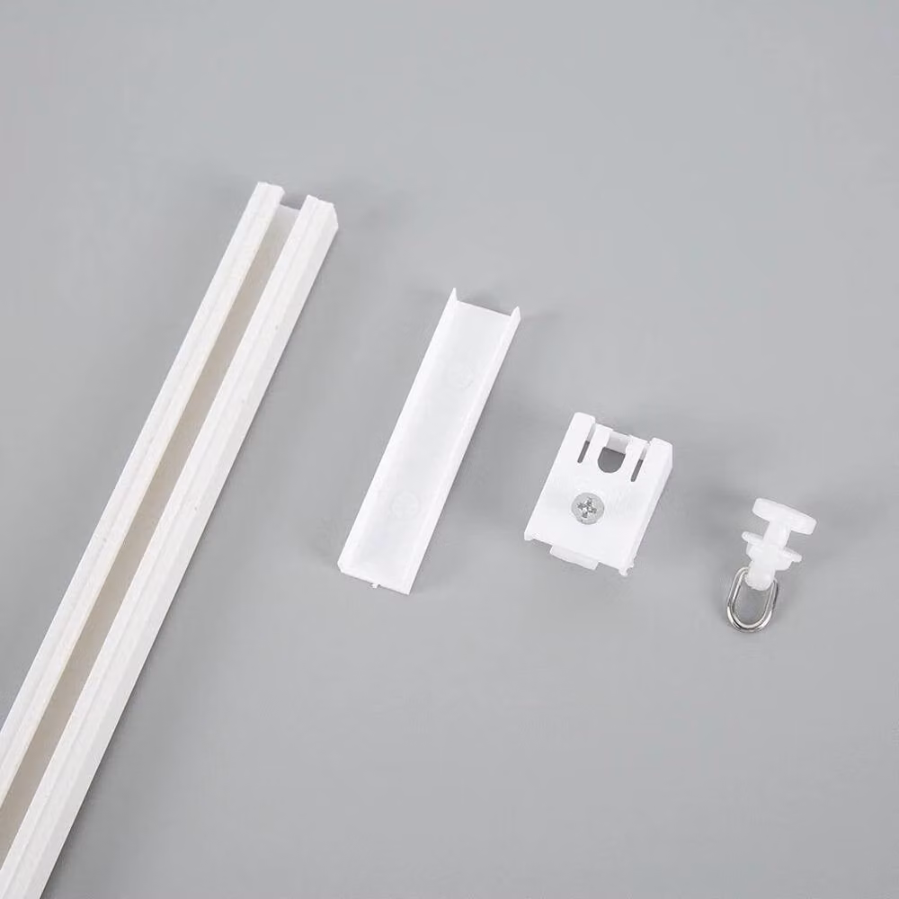 SPETLEK Straight Curtain Track Rail in White, 3 Metres – 3
