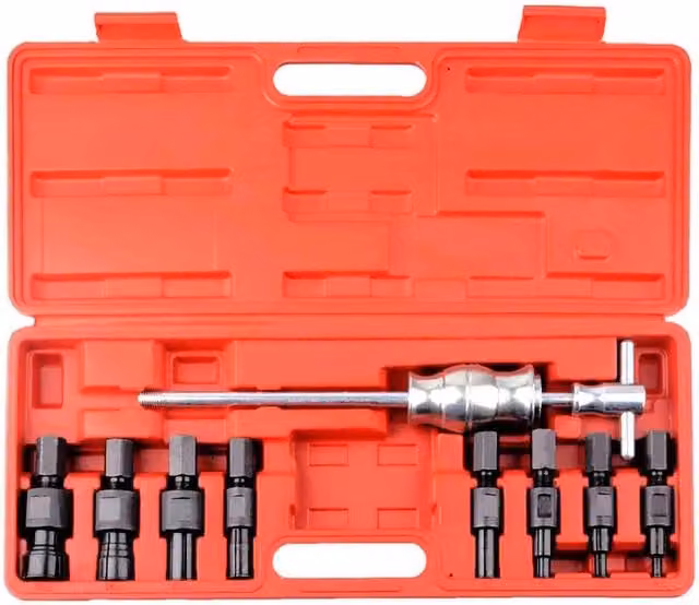 VOGREX UK Inner Bearing Puller Tool Set with Slide Hammer Remover in Multicolour Steel