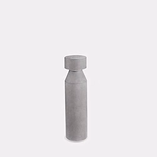 Netlighting Row Outdoor LED Concrete Bollard, Grey, Height: 60 cm, 2585 lm, 3000 K, IP65