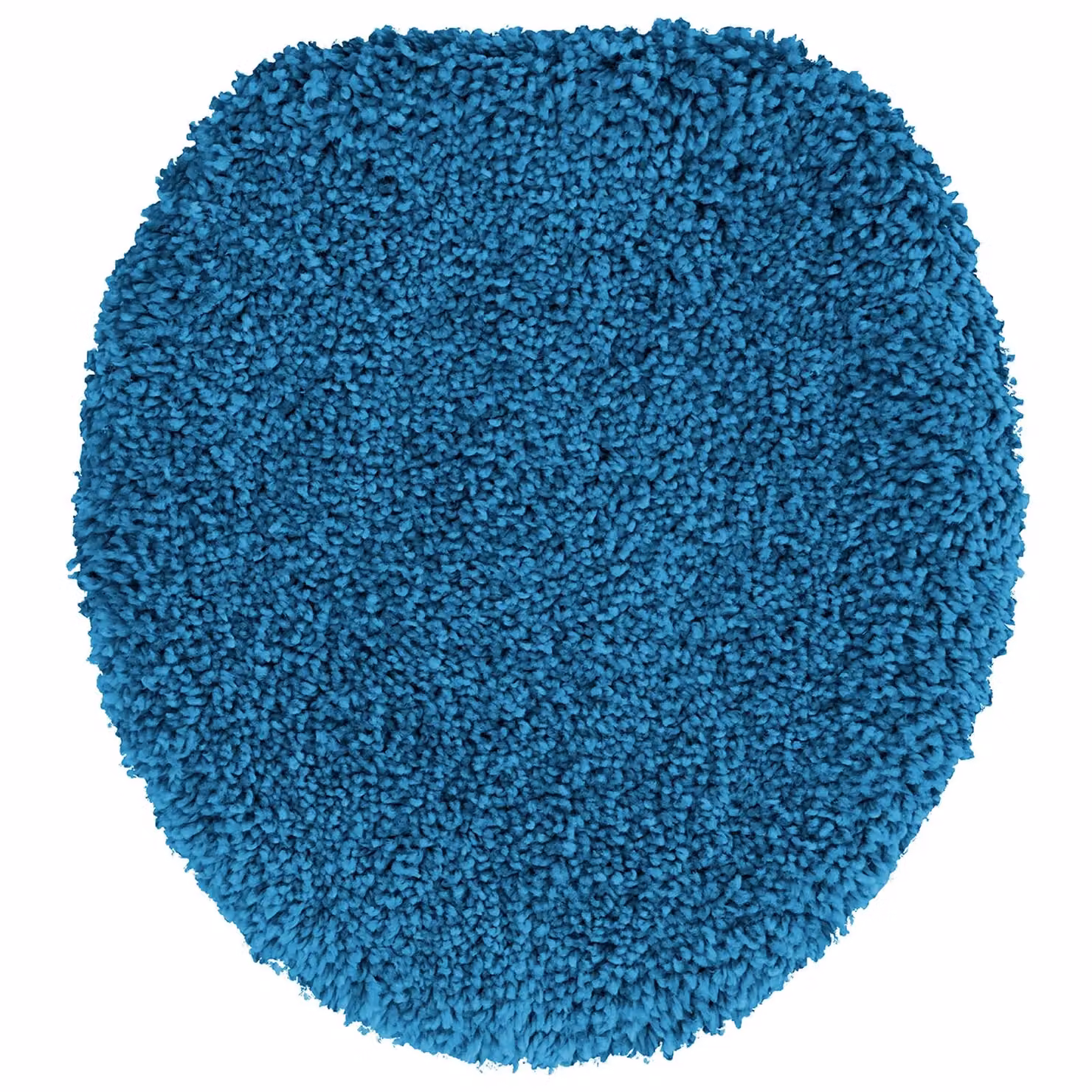 Berkfield Home 3 Piece Non-Slip Blue Polyester Bath Mat Set – 3