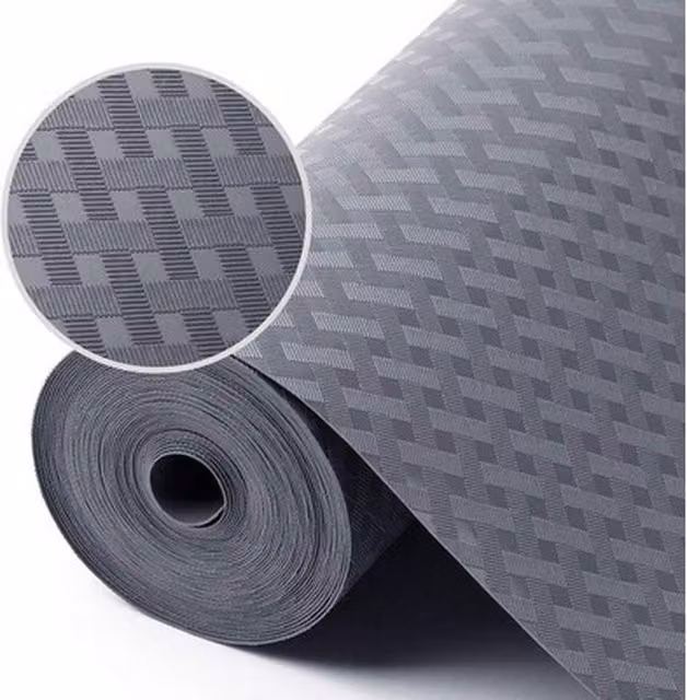 NESTLUNE Waterproof Drawer Mat and Shelf Liner, Grey, W: 1000 cm, D: 52 cm