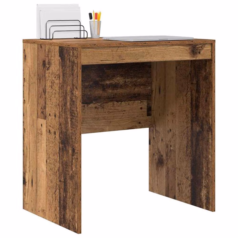 Berkfield Home Rustic Writing Desk in Brown, W/D/H: 70 x 50 x 76 cm – 3