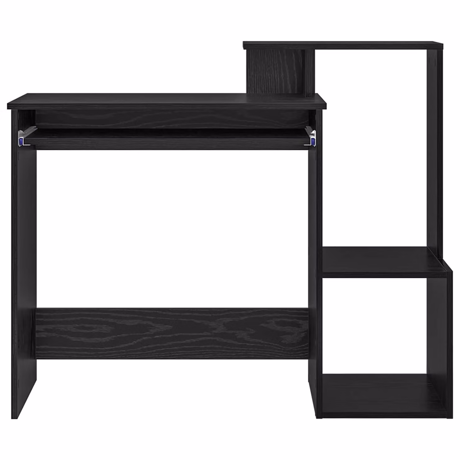 Berkfield Home Black Oak Computer Desk in Black Oak MDF – 4