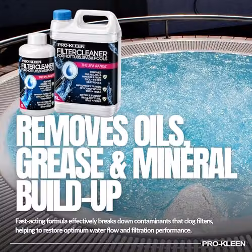 Pro-Kleen MY1437 Hot Tub, Pool and Spa Filter Cartridge Cleaner, 5 l – 6