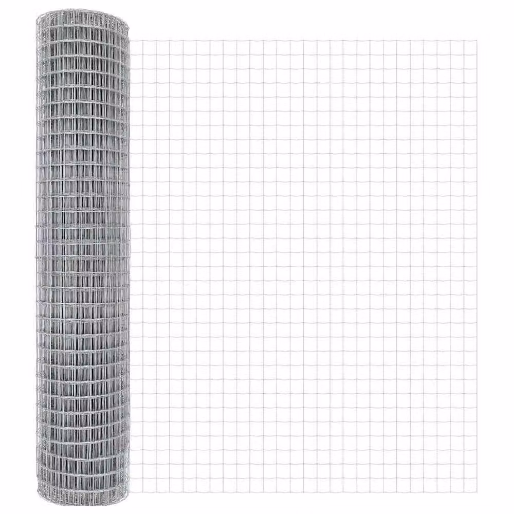 Berkfield Home Modern Euro Fence 1, 6x10 m Galvanised Steel in Silver – 2
