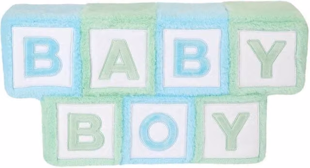 VFM e-Store Blue Plush Wall Decoration for Kids, W/H: 33 x 42 cm