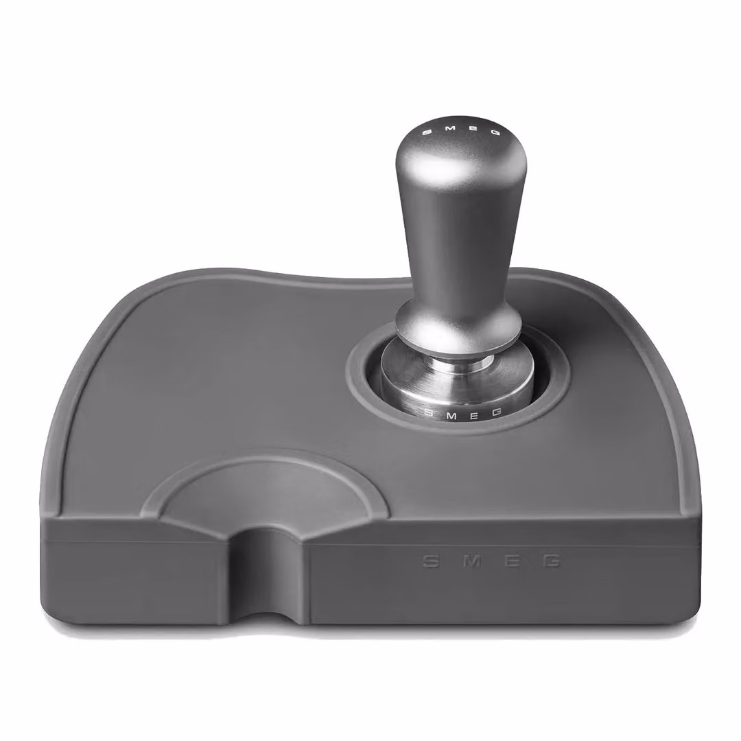 Smeg ECTS01 Espresso Coffee Tamping Set in Silver with Stainless Steel and Silicone – 2