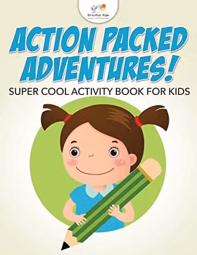Kreative Kids Multicolour Activity Book for Children