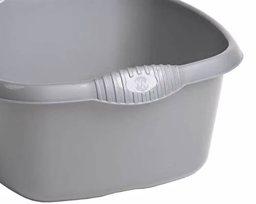 Wham Silver Square Plastic Serving Bowl, Width: 32 cm – 2