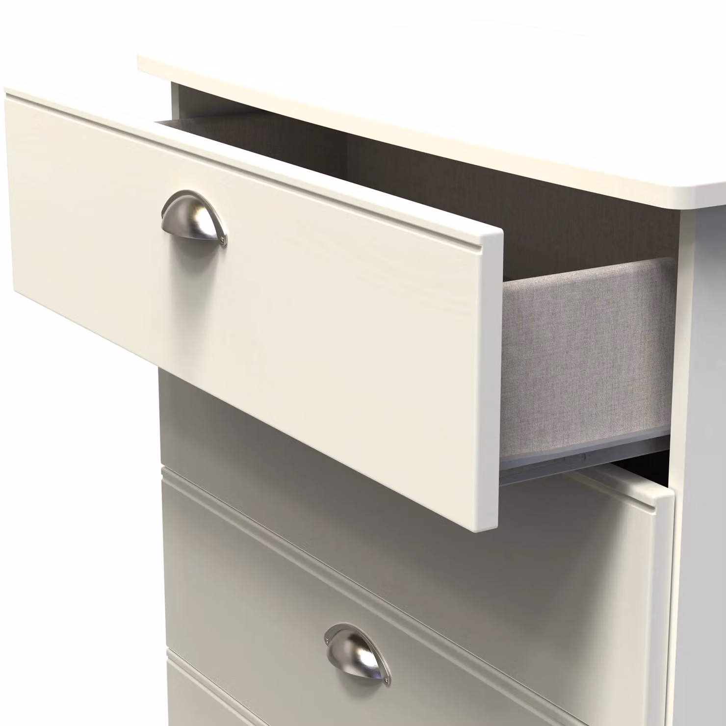 2 U Albert 5 Drawer Chest in Beige – 2