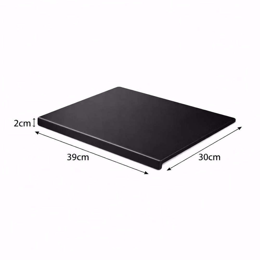 Havendro Large Black Acrylic Non-Slip Rectangular Cutting Board – 2