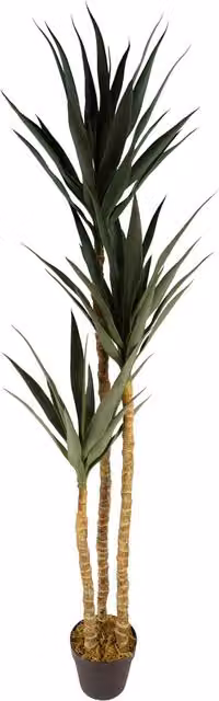 Artificial XL Triple Yukka Tree Plant in Green