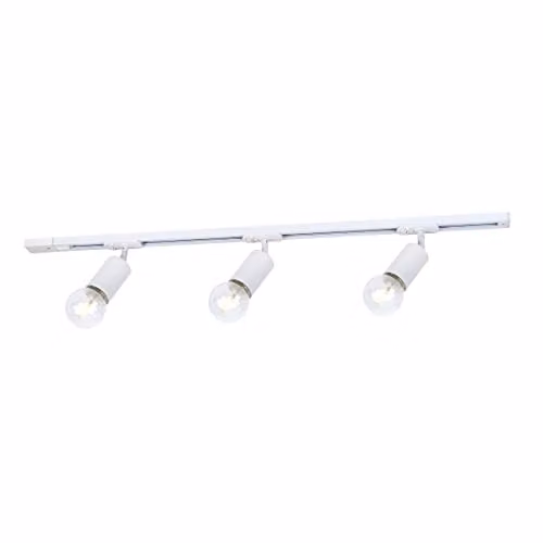 Netlighting Marvi Modern 3-Light Adjustable Ceiling Spotlight Bar E27 in White