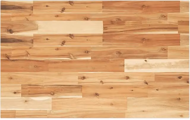 Berkfield Home Solid Wood Acacia Desk Top Oil Finished in Brown, W/D/H: 100 x 50 x 2 cm