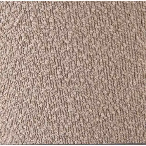 Ruma Taupe Boucle Cylinder Lampshade in Beige/Sand, Diameter: 45.72 cm – 1