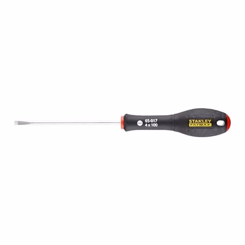 Stanley FatMax Parallel Tip Screwdriver in Black and Red, 4 x 100 mm – 1