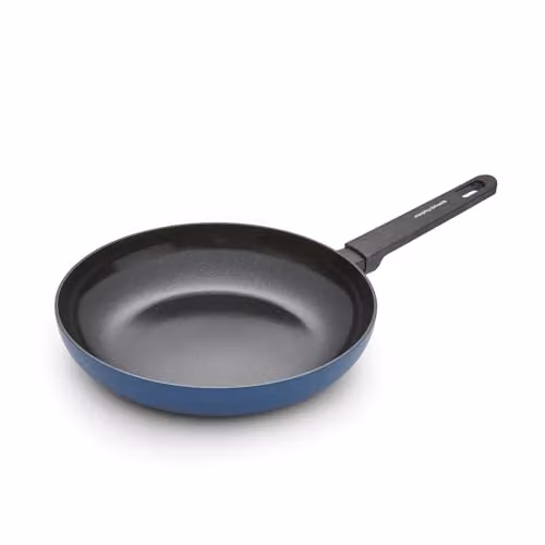 Morphy Richards Blue Aluminium Frying Pan with Ceramic Coating, 28cm, Oven Safe – 1