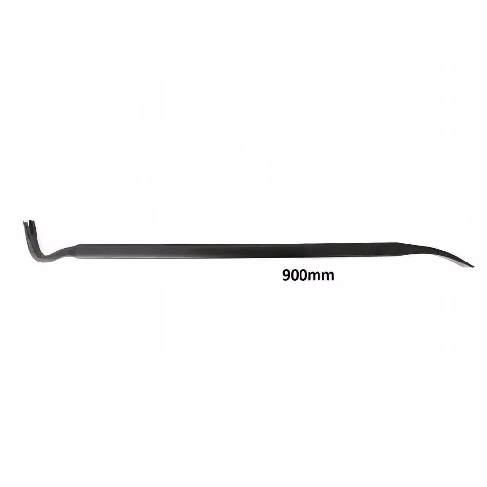 SPETLEK Steel Wrecking Crow Bar Nail Puller, Black, Length: 900 mm – 2