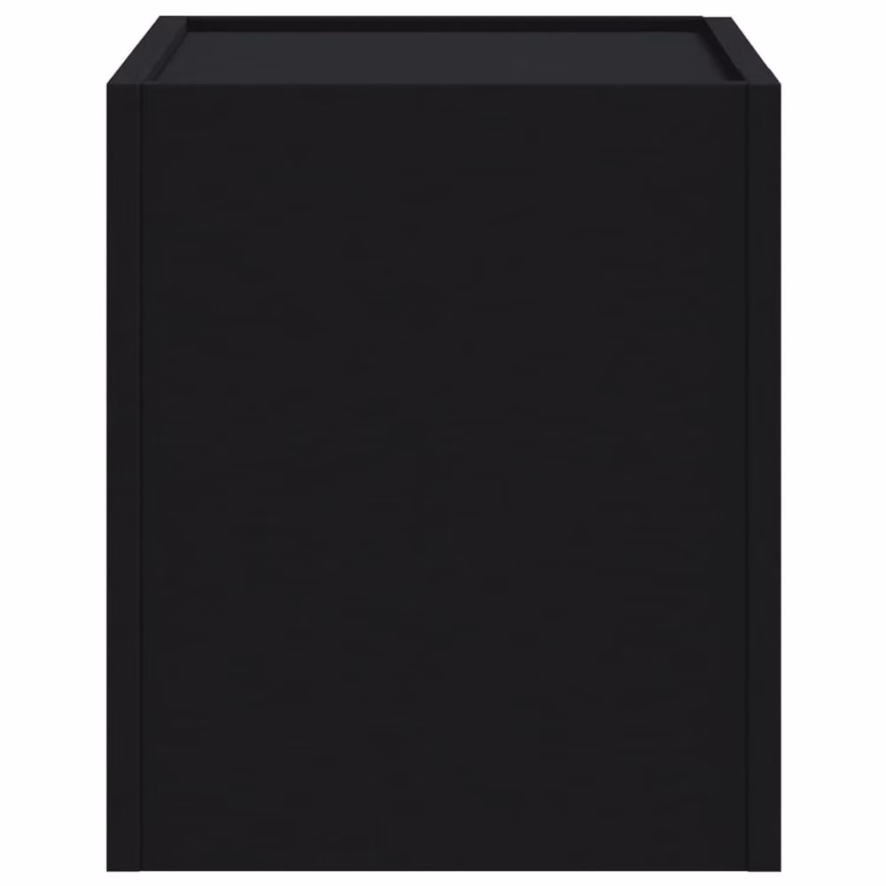Berkfield Home Decorative Wall-mounted Bedside Cabinets, 2 Pack, Black, W/D/H: 45 x 30 x 35 cm – 4