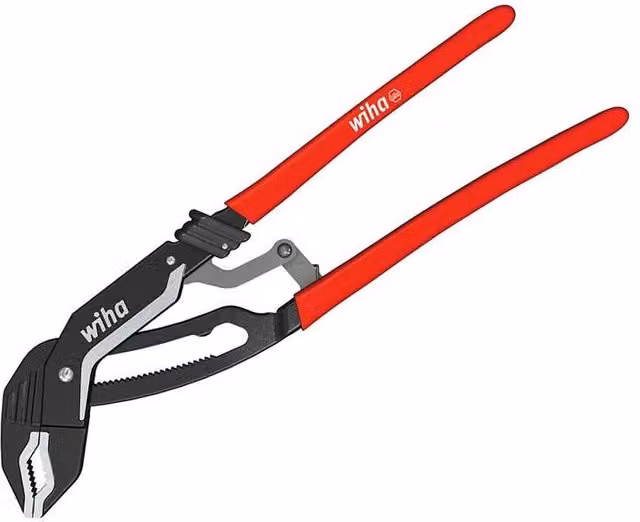 Wiha Classic QuickFix Water Pump Pliers, Red