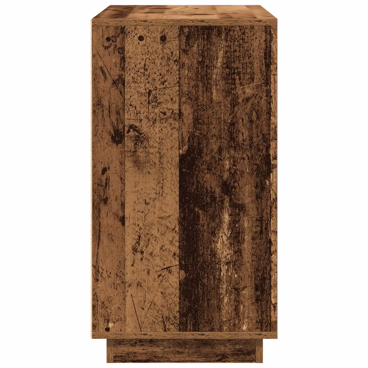 Berkfield Home Rustic Old Wood Sideboard in Brown, W/D/H: 80 x 34 x 75 cm – 3