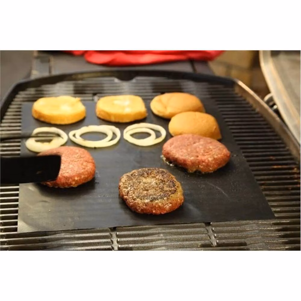 Nordara 2-Piece Non-Stick Black BBQ Grill Mat Set – 2