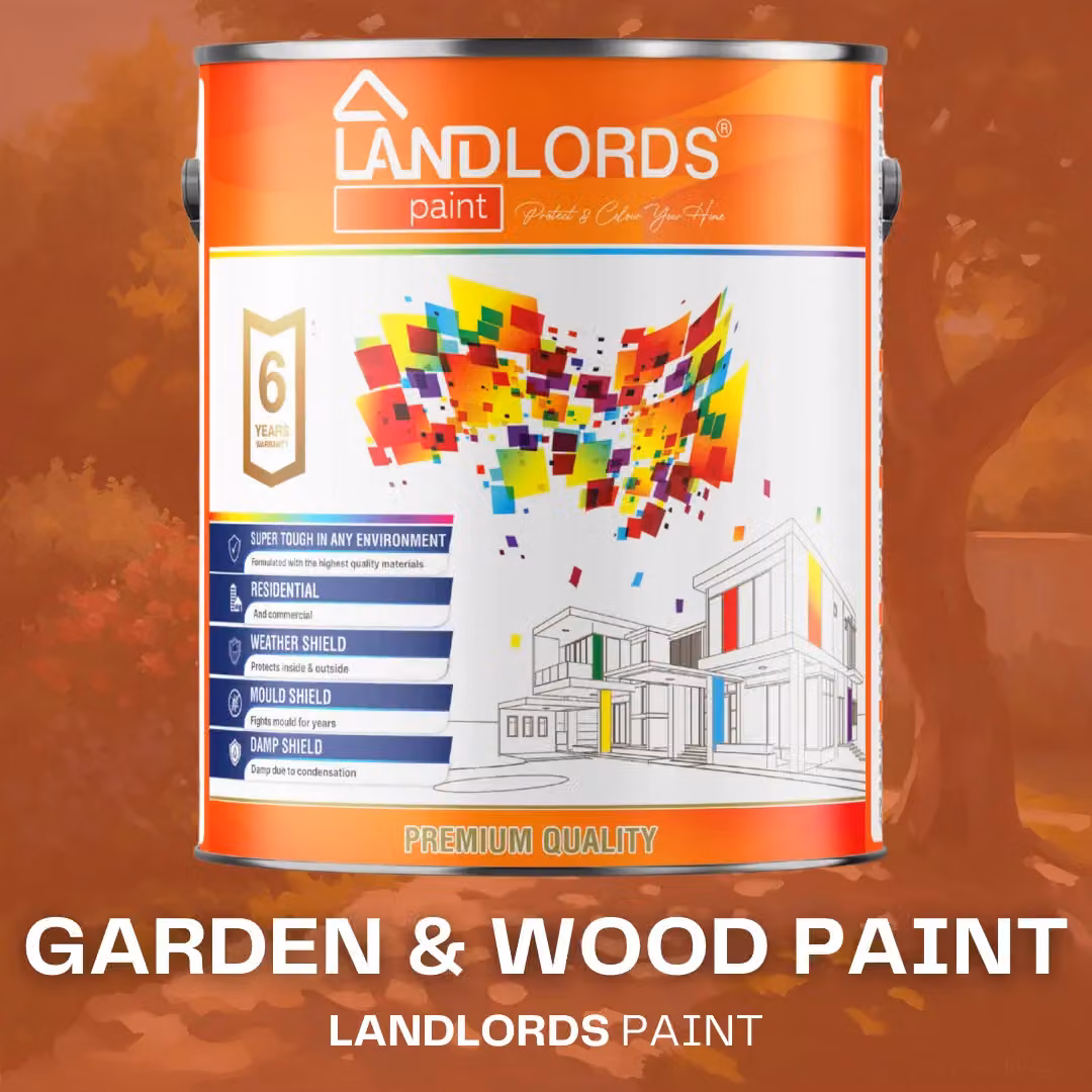 Landlords Paint Equinox Grey Weatherproof Garden and Wood Paint, 2.5 l – 2