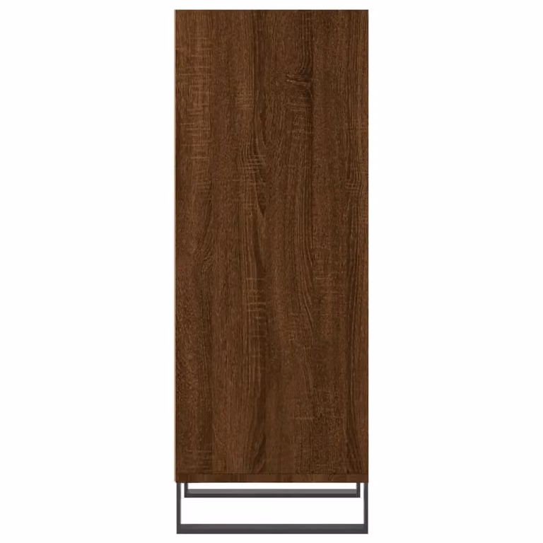 Berkfield Home Classic Sideboard in Brown Oak, W/D/H: 34.5 x 32.5 x 90 cm