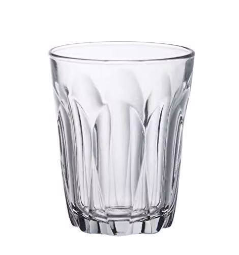Duralex Provence Transparent Glass Tumblers, 160ml, Pack of 6 – 1