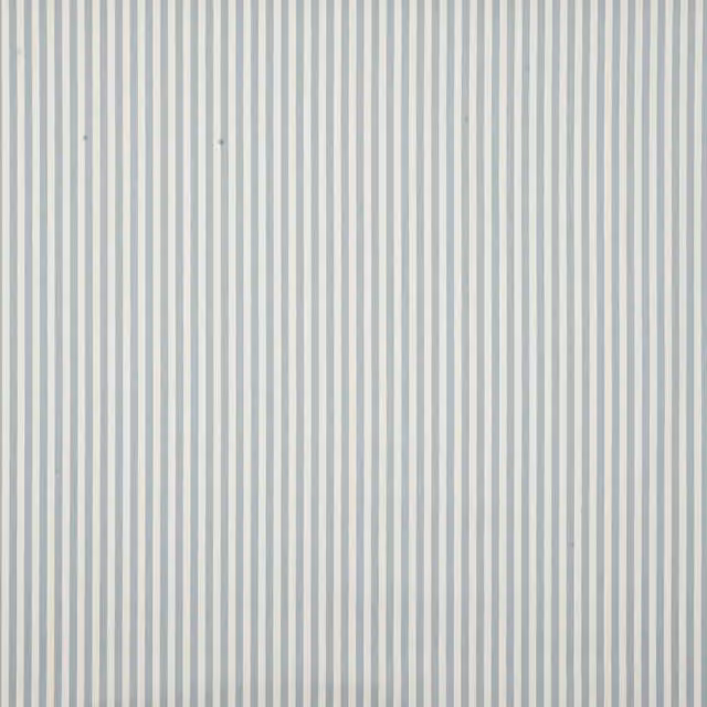 Clarke & Clarke Party Stripe Chambray Fabric in Blue