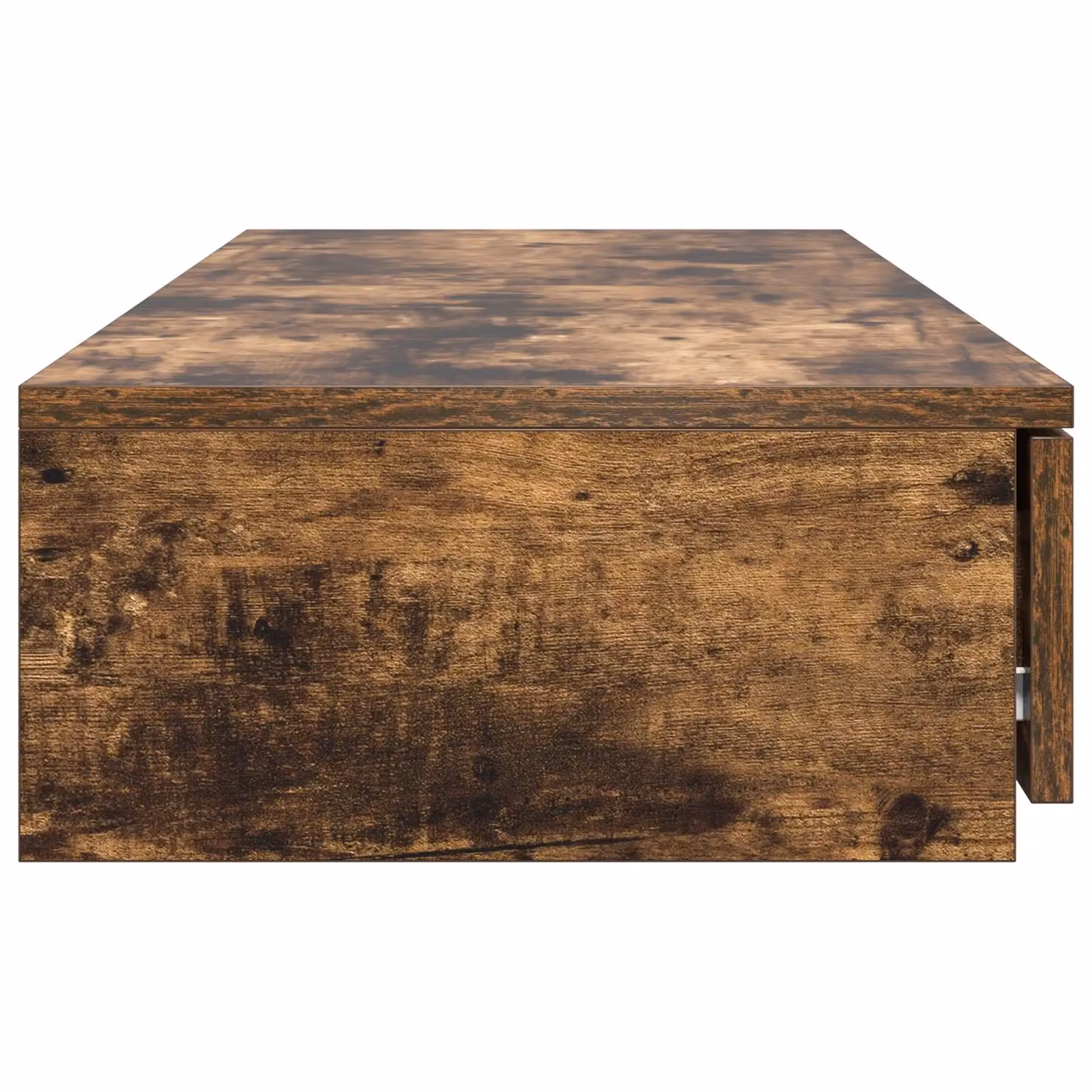 Berkfield Home Bedside Drawers in Smoked Oak Brown, W/D/H: 120 x 36.5 x 16.5 cm – 2