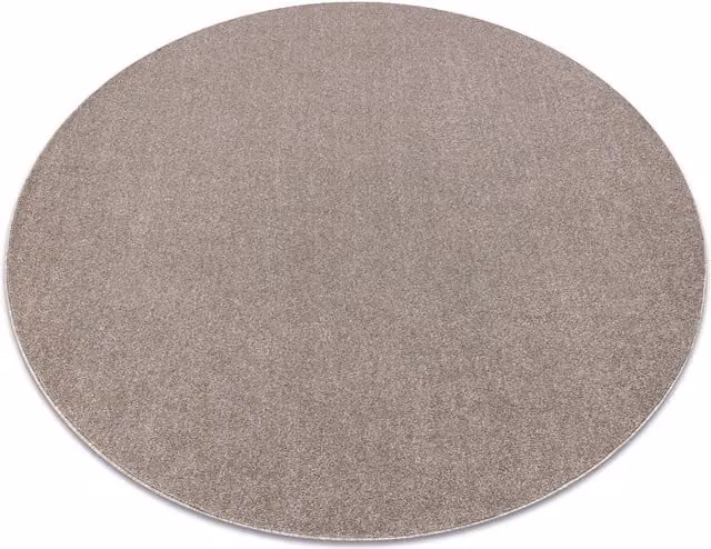 RugsX Eton Plus Round Rug in Beige, Diameter: 150 cm
