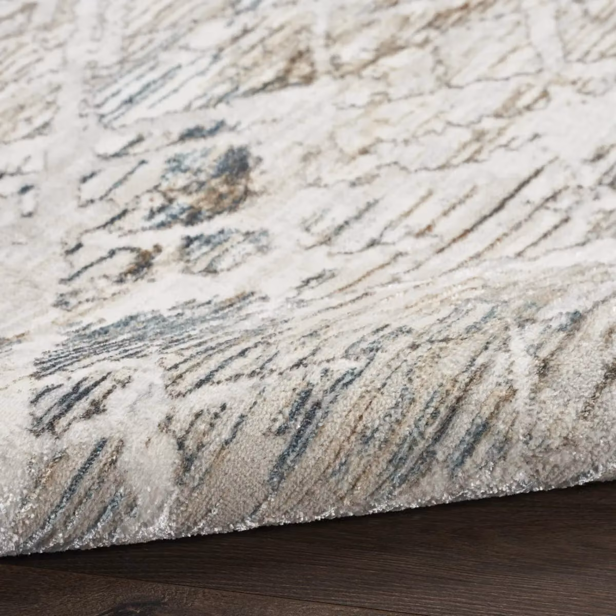 The Rug Shop UK Modern Abstract Grey Polyester Easy To Clean Area Rug W: 240 cm, D: 300 cm – 2
