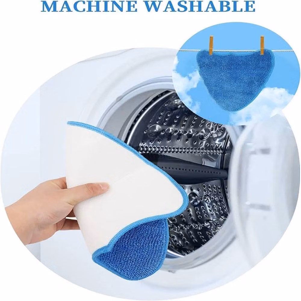 NESTLUNE 8x Blue Steam Mop Pads for VAX Steamer Cleaner, W/D/H: 100 x 100 x 100 cm – 3
