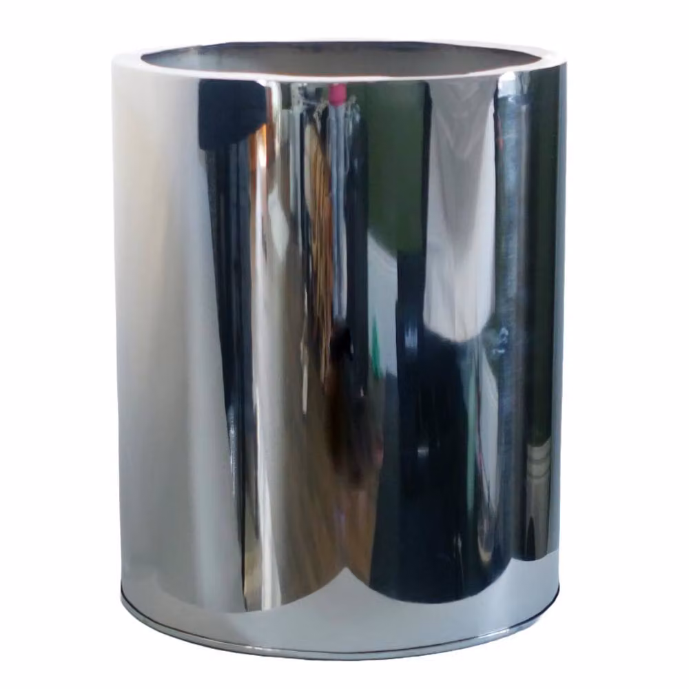 Botanik Leaf Silver Metal Tabletop Planter, Width: 51 cm, Height: 41 cm – 2