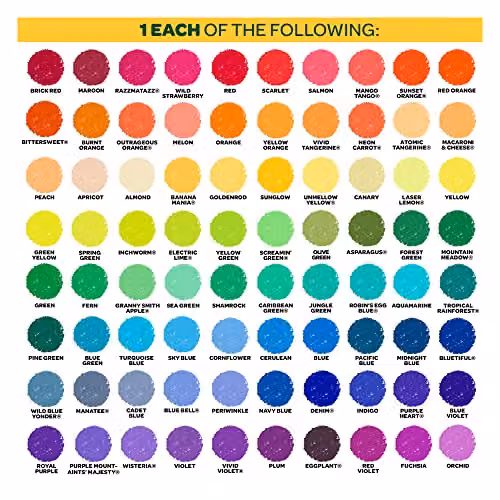 Crayola Ultimate Crayon Collection in Multicolour – 4