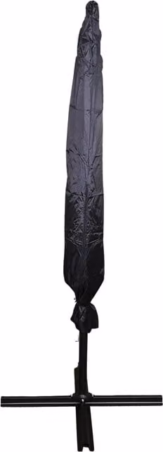 Samuel Alexander Waterproof Black Polyester Cover for Hanging Banana Cantilever Garden Parasols