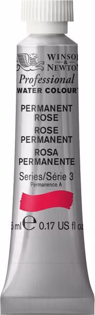 Winsor and Newton Professional Watercolour Paint Perm Rose 5ml
