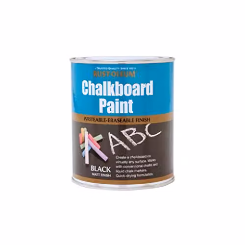 Rust-Oleum Black Chalkboard Paint, 750 ml – 3