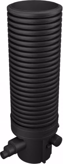 Turtle Enviro Black Plastic Catchpit Chamber Set for 150mm and 225mm Twinwall, Diameter: 105 cm, Height: 198.3 cm