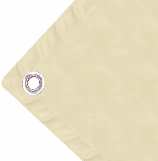 Berkfield Home Modern Balcony Screen in Beige Oxford Polyester Fabric, H: 75 cm x W: 600 cm