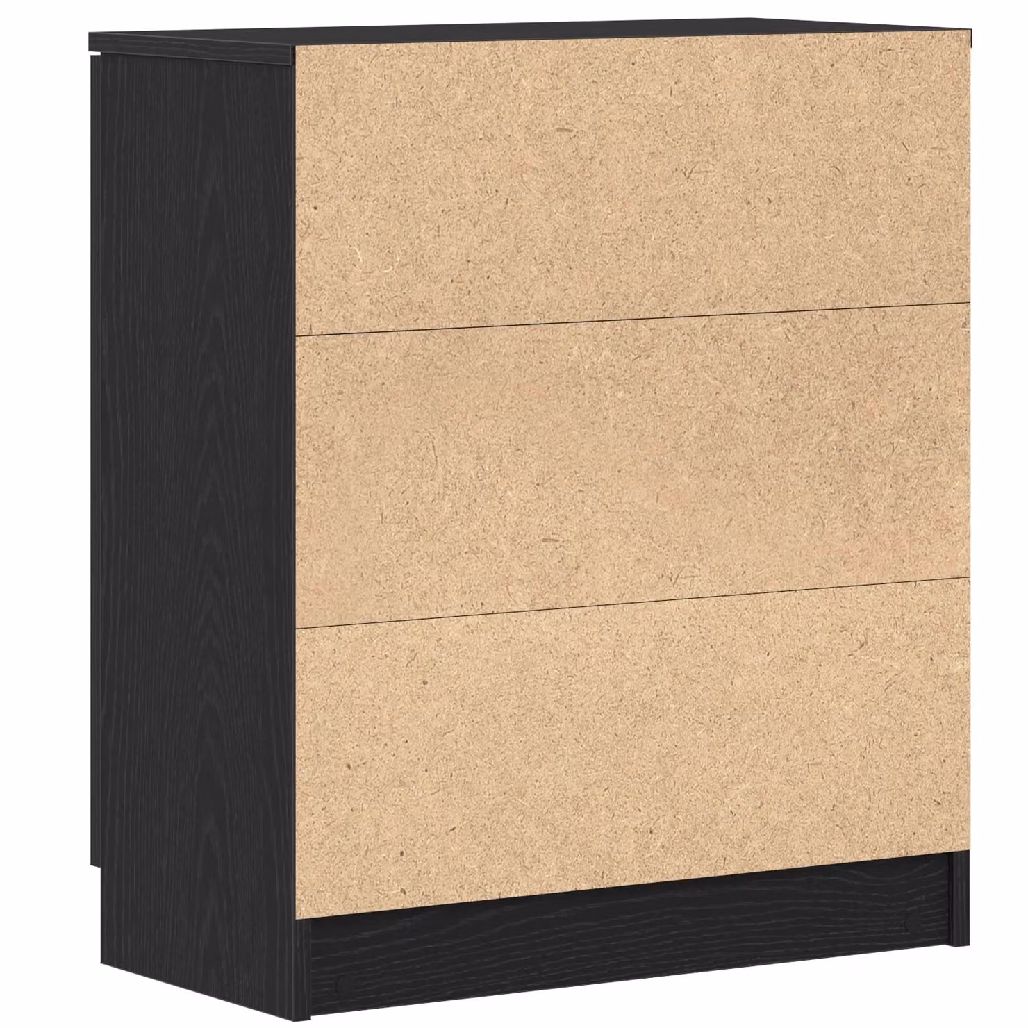 Berkfield Home Black Oak Sideboard, W/D/H: 60 x 30 x 70 cm – 3