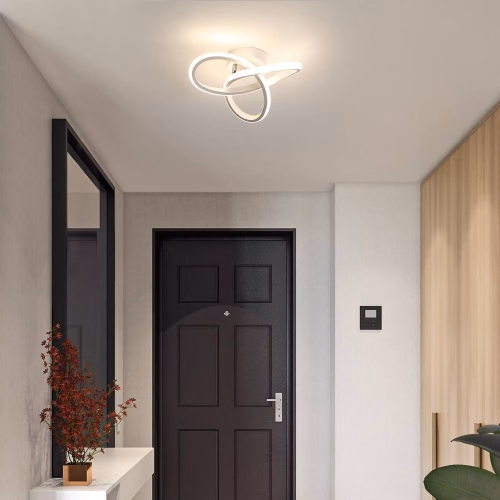 COMELY 22W LED Flower Shape Ceiling Light in White, 4500K – 2