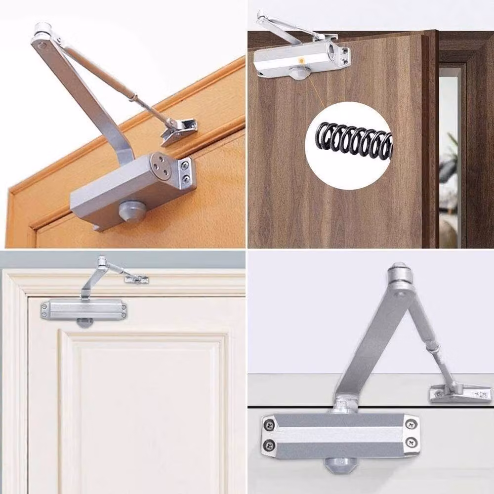 PAWNORA Overhead Door Closer Opener in Silver – 2