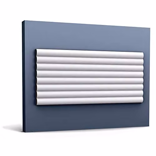 Orac Decor W110 Modern Hill 3D Wall Panel, White – 1