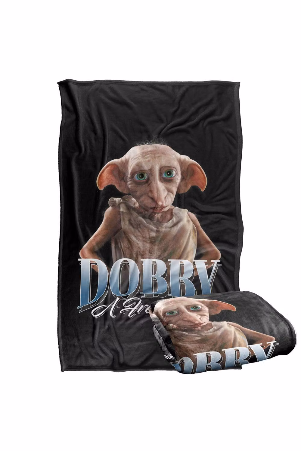 LOGOVISION Harry Potter Dobby The Elf Homage Super Soft Fleece Throw Blanket, Multicolour – 7