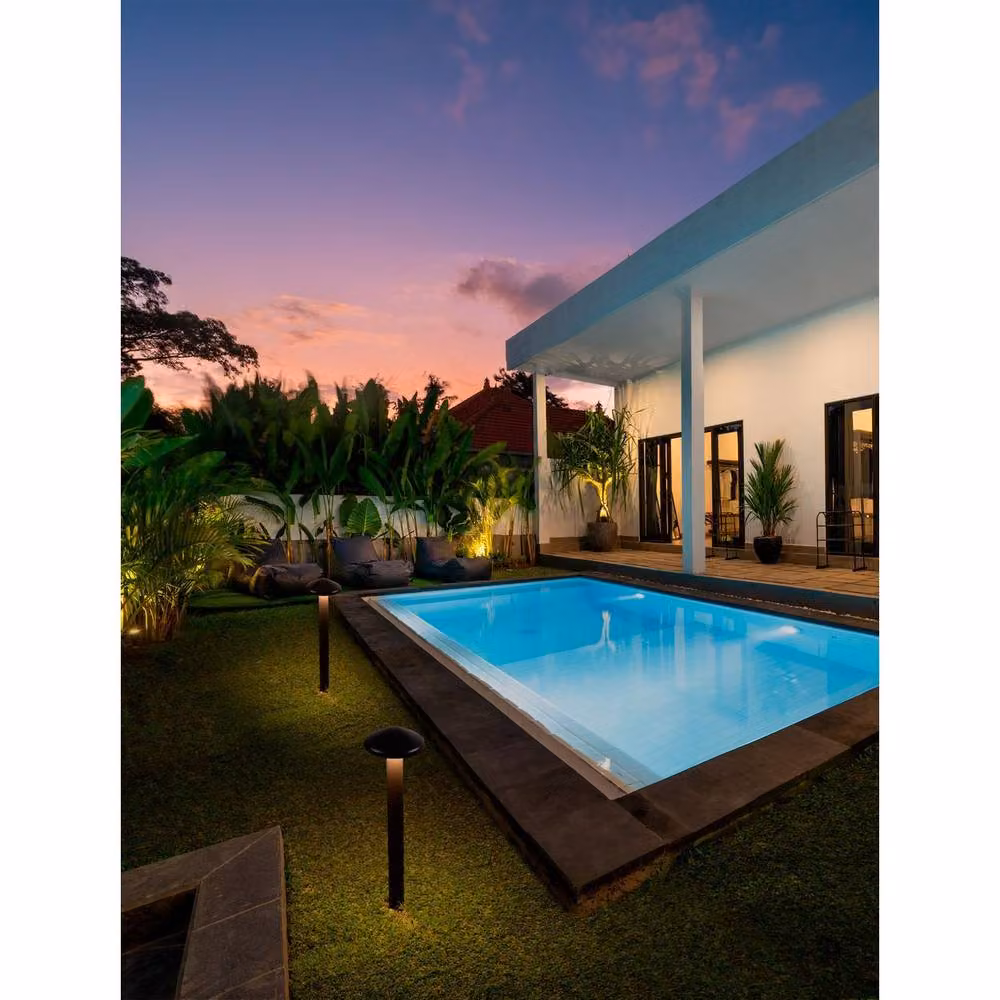 Nemo Lighting Nemo Outdoor LED Bollard, Dark Anthracite Grey, 40 cm, 5W, 424lm, 3000K, IP65 – 2