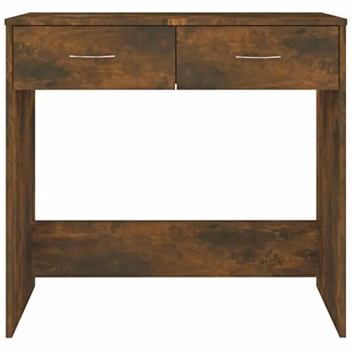 vidaXL Modern Writing Desk in Brown, W/D/H: 80 x 40 x 75 cm – 5