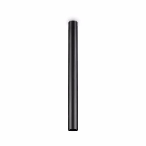 Ideal Lux Look Black Surface Mounted Cylinder Ceiling Lamp with GU10 Socket